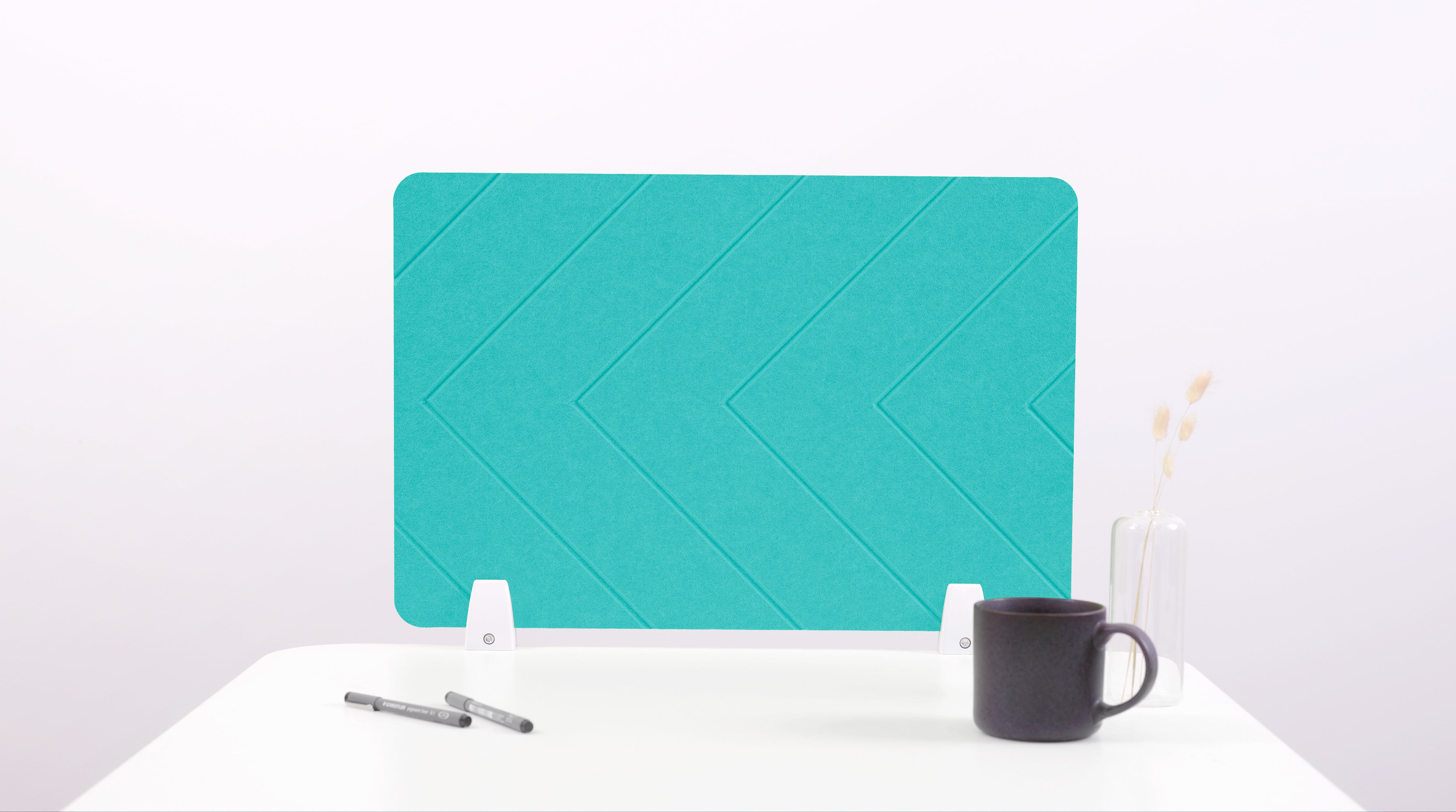 Aqua Route Small Desk Divider