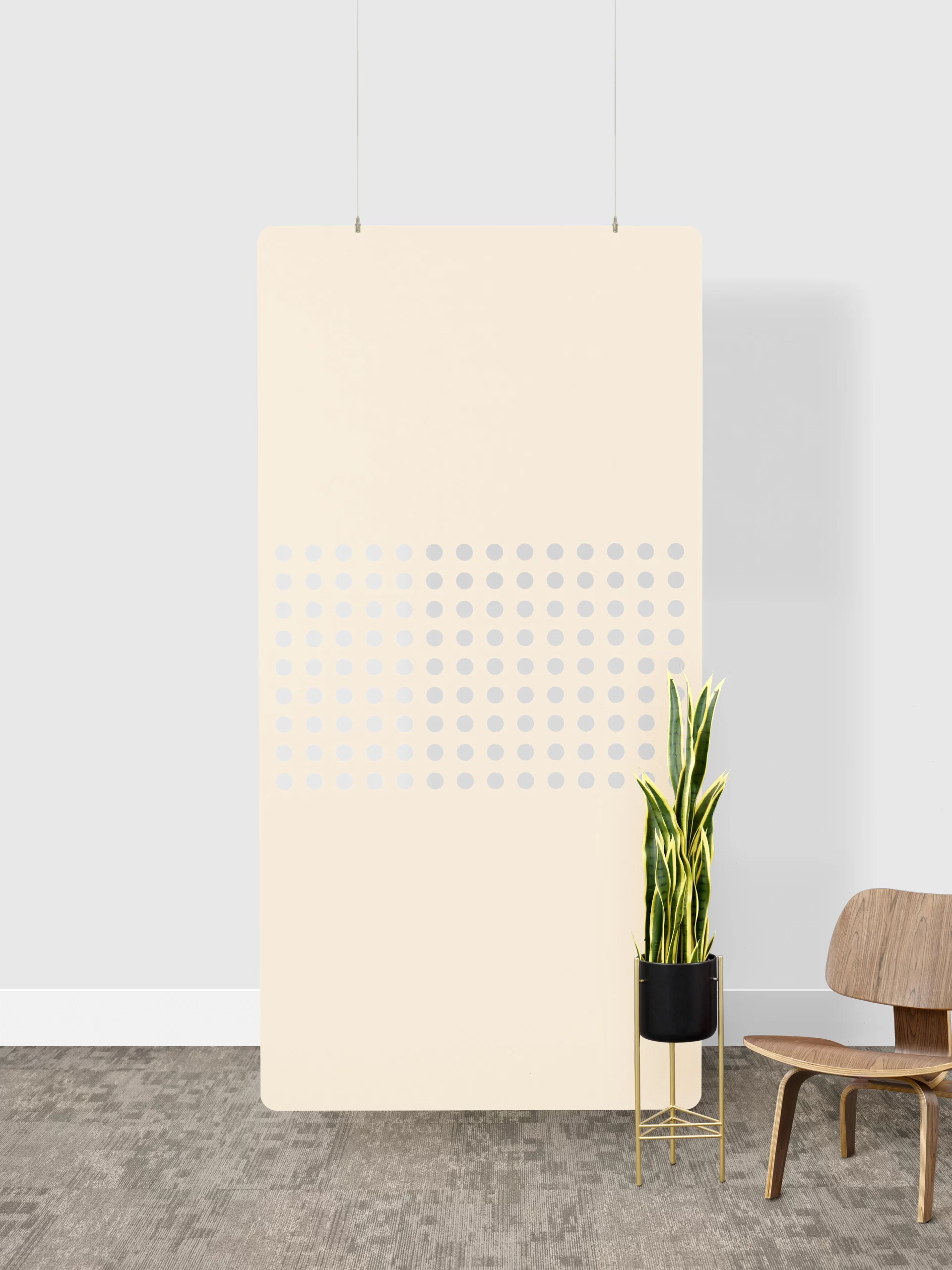 Ivory Dots Partition